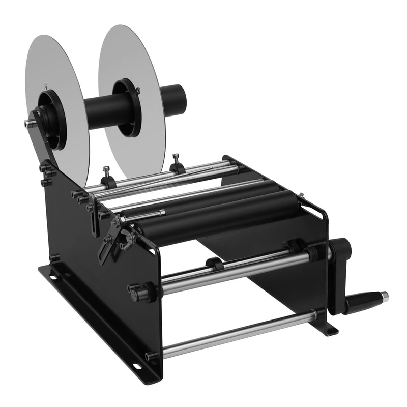 MT30 Manual Round Bottle Labeling Machine Compact Label Applicator For Small Businesses Packaging 5