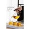 Lazy Kungfu Glass Teapot Set SemiAutomatic HeatResistant Tea Set With Wooden Base Magnetic Water 5