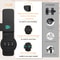 Combination Barn Door Lock 180 Sliding Deadbolt With 3Digit Password Security And Luminous Sign 3