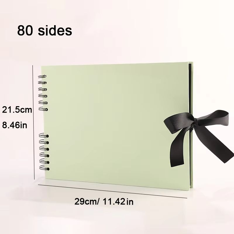 DIY Kraft Scrapbook Album ZK20 80Page Memory Book For Wedding Anniversary Creative Photo Gifts 12