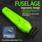 BRDCLIP FA1T Professional Hair Trimmer Green Electric Clipper With Gradient Finish Charger Stand 3