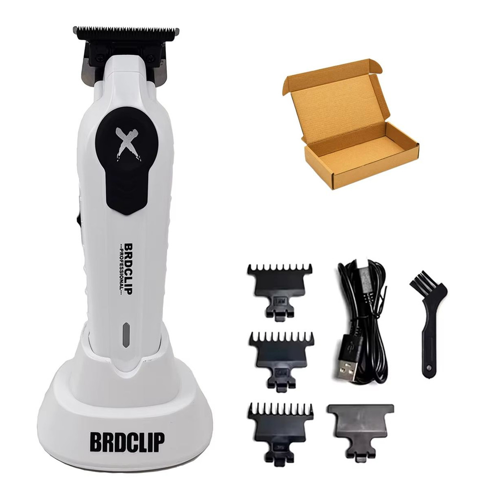 BRDCLIP X Series Professional Hair Trimmer HighSpeed 7700RPM Electric Clipper With DLC Blade For P 8