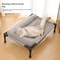 Breathable Elevated Pet Bed Cooling OffGround Cat Dog Bed With Washable Cover For All Seasons 1