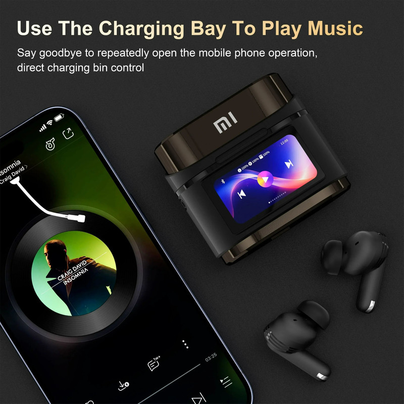 Xiaomi True Wireless Bluetooth Earbuds BD2 ANC Noise Cancelling HiFi Stereo With Digital Display 4
