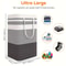 75L Large Laundry Basket With Handles Durable Clothes Hamper For Home Dorm Hotels 4