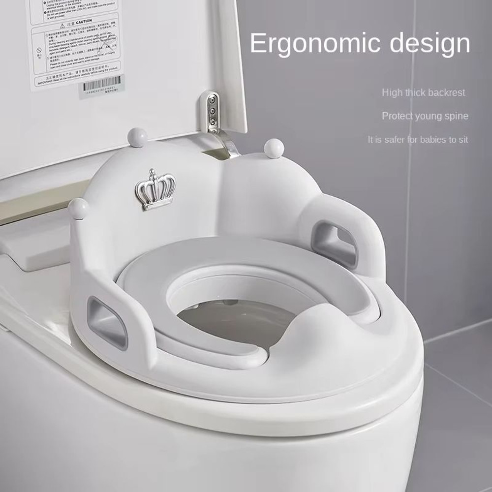 Baby Toilet Training Seat Child Potty Seat Ring With Cushion For Boys Girls 0