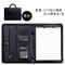Leather Business File Folder With Calculator A4 Document Holder Multifunctional Office Organizer 7