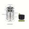 Portable Stainless Steel Wood  Charcoal Burner  Compact Camping Stove With Ventilated Design For Ou 1