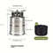 Portable Stainless Steel Wood  Charcoal Burner  Compact Camping Stove With Ventilated Design For Ou 6