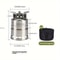 Portable Stainless Steel Wood Charcoal Burner Compact Camping Stove With Ventilated Design For Ou 6