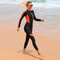 Womens OnePiece Surfing Swimsuit Long Sleeve UV Protection Diving Suit For Swimming Water Sports 2