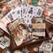 Vintage Scrapbook Planner Decoration Kit 147Piece Creative Collage Materials In Gift Box 2
