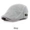 Breathable Mesh Newsboy Cap Lightweight Flat Ivy Hat For Men Women Summer Sun Protection Beret 9