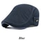 Breathable Mesh Newsboy Cap Lightweight Flat Ivy Hat For Men Women Summer Sun Protection Beret 6