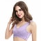 Seamless Lace Sports Bra With Cross Buckle ShockProof Yoga Bralette S4XL 6