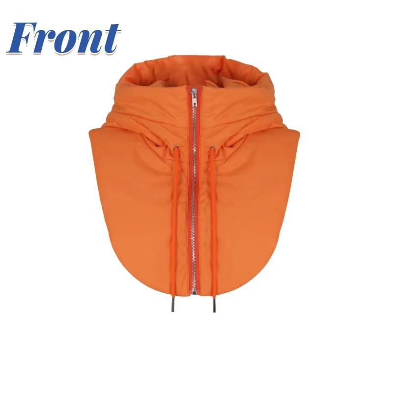 Winter Cotton Thickened Hooded Jacket With Scarf Beanie Windproof Snow Protection For Men And Wom 3