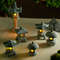Mini Pagoda Lantern Garden Statue Zen Outdoor Aquarium Decoration 0