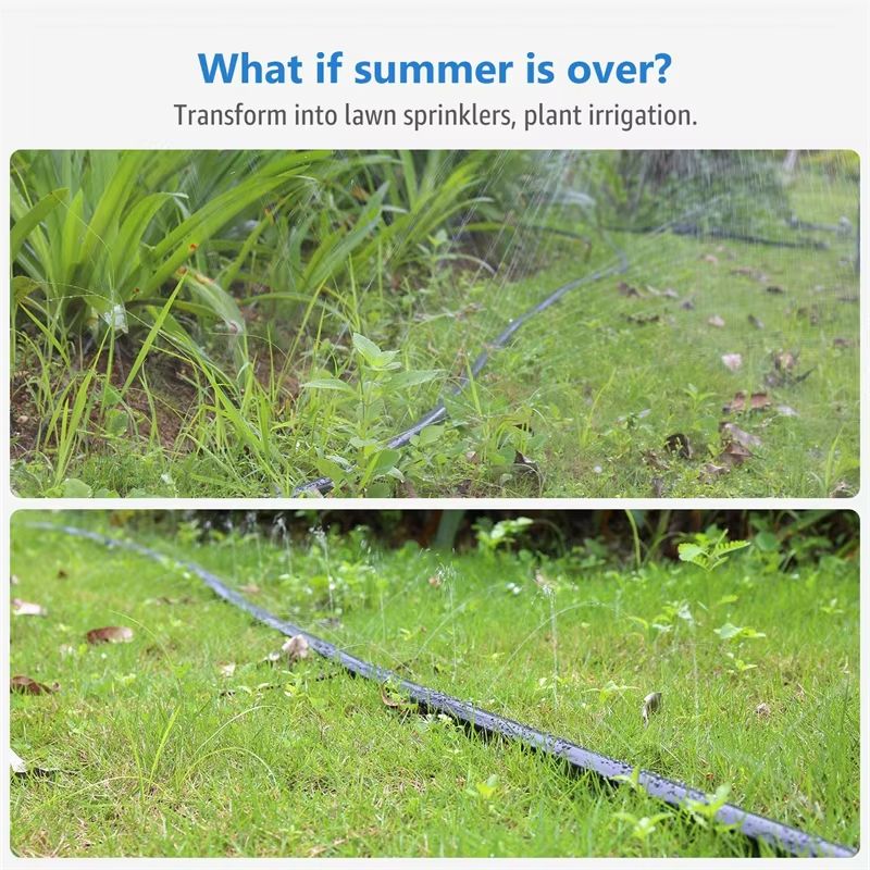 Trampoline Sprinkler Kit Outdoor Water Play System For Kids Summer Fun 49ft15M 5