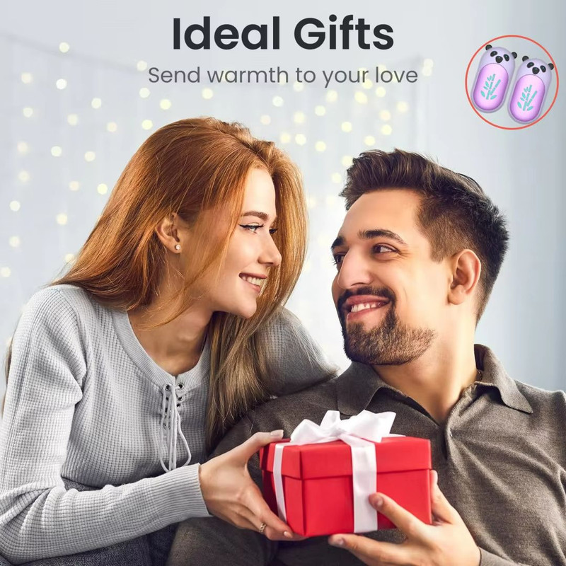 Portable 2in1 Hand Warmer DoubleSided Rechargeable Pocket Heater For Winter 4