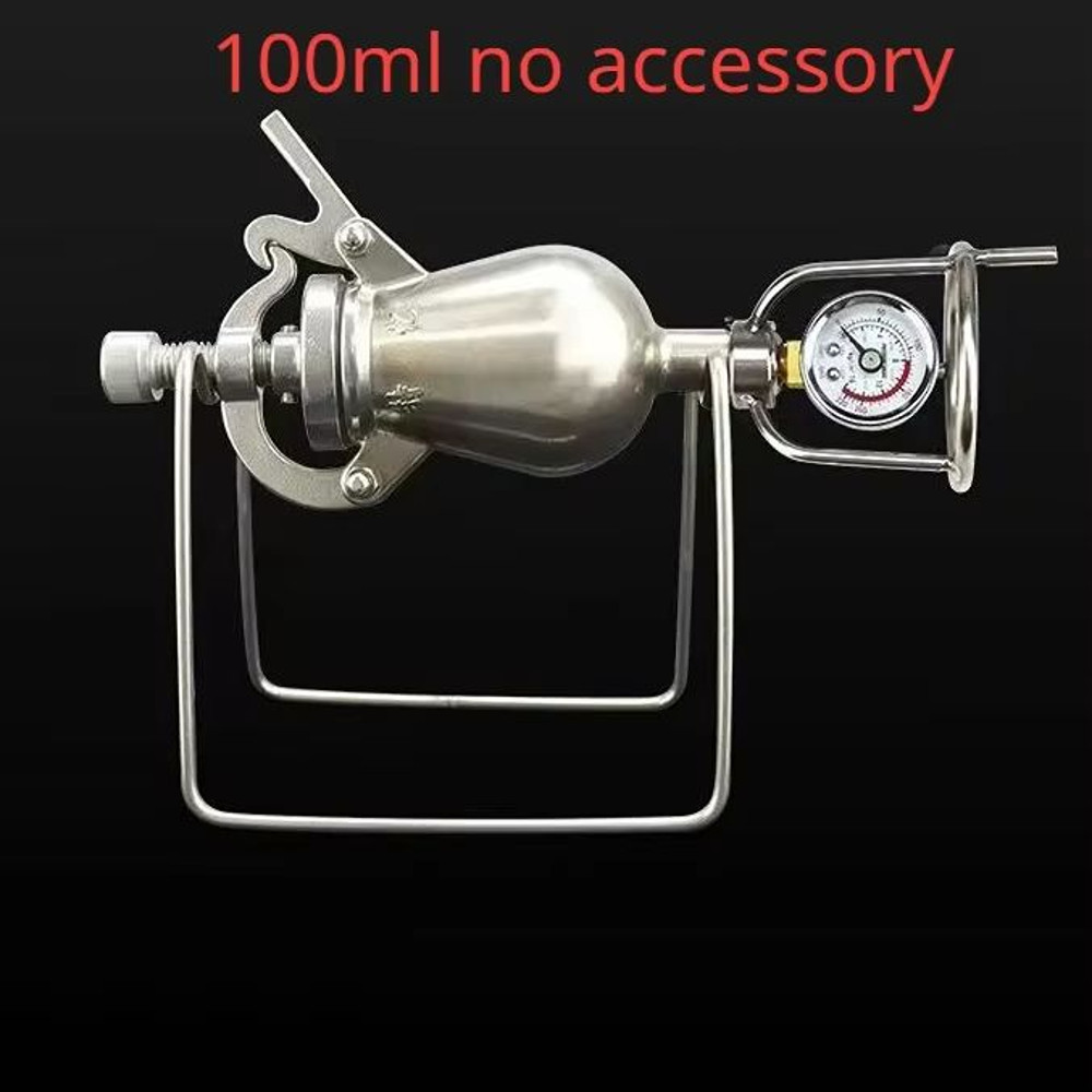 Stainless Steel Manual Popcorn Maker Open Fire Popcorn Machine For Home Outdoor Use 7