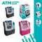 Kids ATM Piggy Bank Electronic Password Saving Box With Swipe Card 4