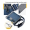 Mens Large Capacity Shoulder Bag Durable PU Leather Crossbody With Spacious Design 3