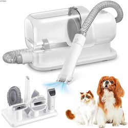 dog grooming vacuum and pet hair grooming kit – 2.3l large capacity with brushes and pet vacuum cleaner