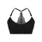 Womens Wireless Ribbed Bra Breathable Backless Camisole Lingerie 4