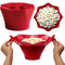 Foldable Silicone Popcorn Bowl Microwaveable DIY Popcorn Maker Bucket 0
