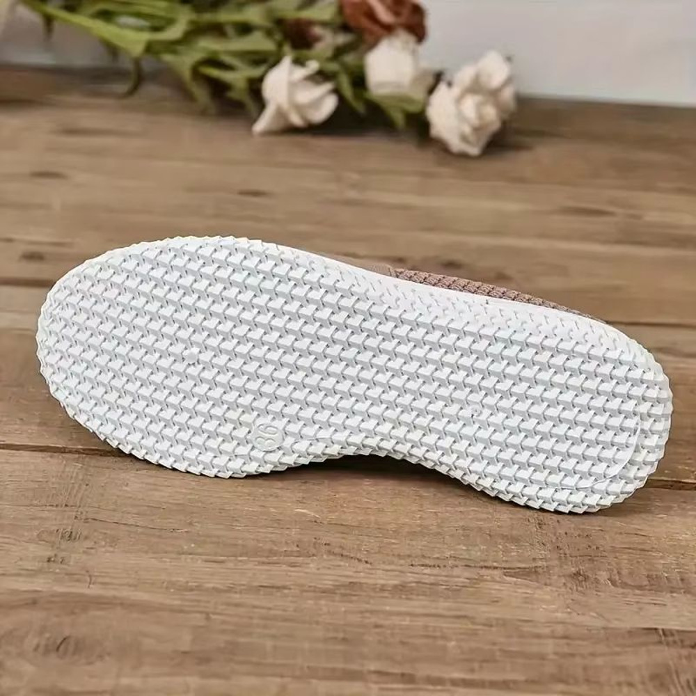 Solid Color Womens Mules Soft Sole Platform SlipOn Walking Shoes 5