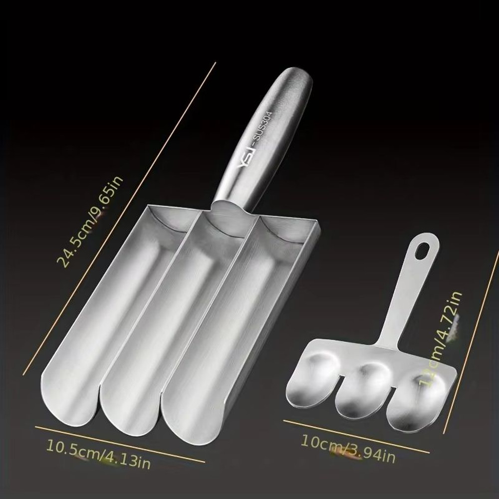 EasyRelease NonStick Meatball Maker Spoon Manual Kitchen Tool For Perfect Meatballs Fish Balls 9