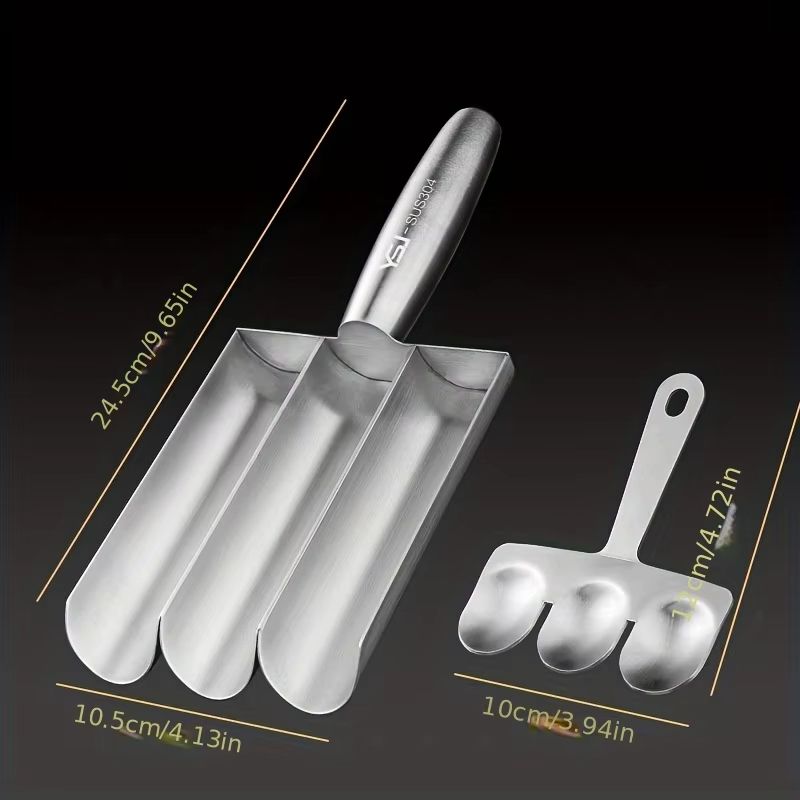 EasyRelease NonStick Meatball Maker Spoon Manual Kitchen Tool For Perfect Meatballs Fish Balls 9