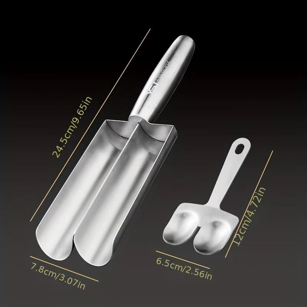 EasyRelease NonStick Meatball Maker Spoon Manual Kitchen Tool For Perfect Meatballs Fish Balls 6