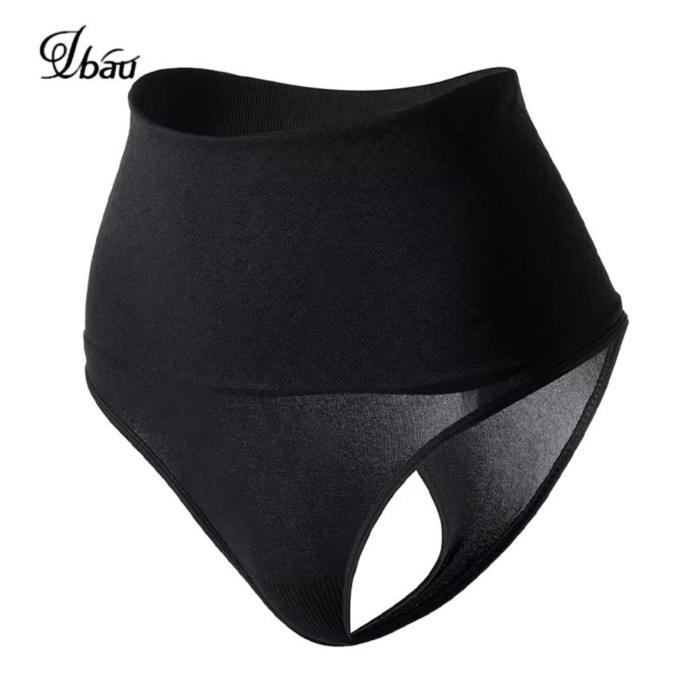 High Waist Thongs For Women Seamless Tummy Control GString Shaper Panties 8