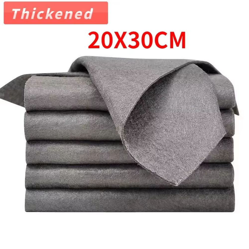 Thickened Magic Cleaning Cloth Reusable StreakFree Glass Window Wiping Rag For Kitchen And Home 7