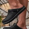 Mens Breathable FlatSoled Clogs Comfortable NonSlip Casual Work Home Shoes 4