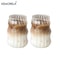 HeatResistant Glass Tumbler Set Transparent Striped Drinkware For Tea Coffee Juice Beer 8