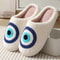 Winter Indoor Slippers Cute Flower Slides For Women Men Couples With Soft Flat Sole 20