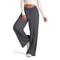 Womens Straight Leg Yoga Sweatpants Loose Wide Leg Casual Tracksuit Pants For Gym Outdoor 4