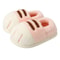 Womens Kitty Claw Slippers Warm Furry NonSlip Home Shoes Fluffy Cat Paw Slides 6