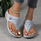 Womens Orthopedic Wedge Sandals Comfortable Leather NonSlip Summer Platform Shoes 8