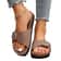 Womens Flat Sandals NonSlip Summer Flip Flops With Buckle Strap Sizes 3543 1