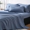 7Piece Queen Bed In A Bag Comforter Set Modern Solid Geometry Bedding With Sheets Pillowcases 3