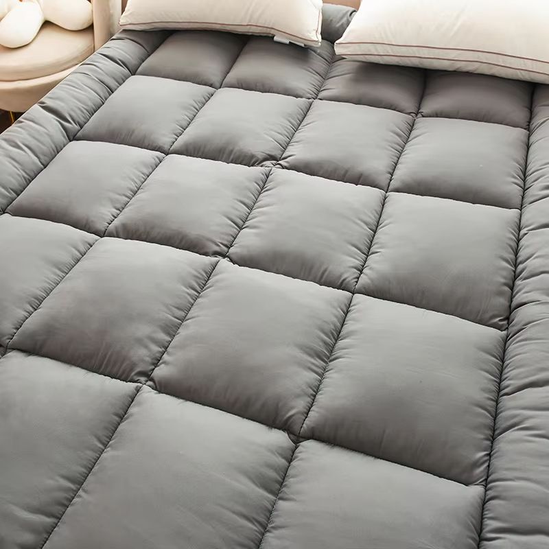 Queen Mattress Topper Extra Thick 1000 GSM Bed Pad With Elastic Pocket For Body Pain Relief Comfo 4