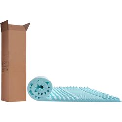 succebuy queen memory foam mattress topper – 2" / 3" cooling gel infused bed pad for soft comfort & support