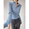 Womens Quick Dry Yoga Jacket Long Sleeve Zipper Sports Coat For Running Fitness Training S3XL 8
