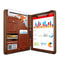 ExecutiveFlex Leather Zippered Padfolio Multifunctional A4 Business Organizer 9