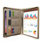 ExecutiveFlex Leather Zippered Padfolio Multifunctional A4 Business Organizer 10
