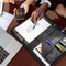 ExecutiveFlex Leather Zippered Padfolio Multifunctional A4 Business Organizer 4
