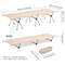 WESTTUNE Portable Camping Cot Ultralight Folding Bed With Aluminum Alloy Frame For Outdoor Hiking 3